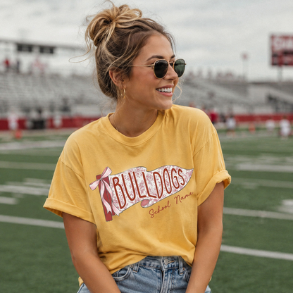 Custom Football Pennant Shirt