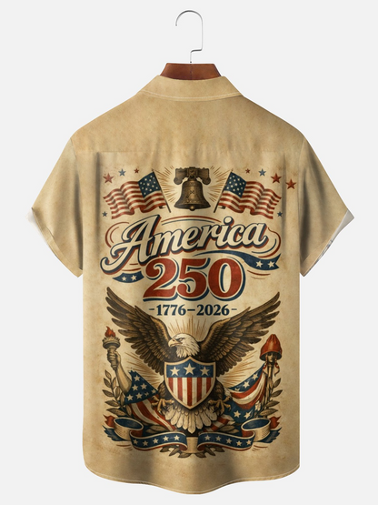 250th Anniversary Of USA Independence Day Holiday Hawaiian Shirt