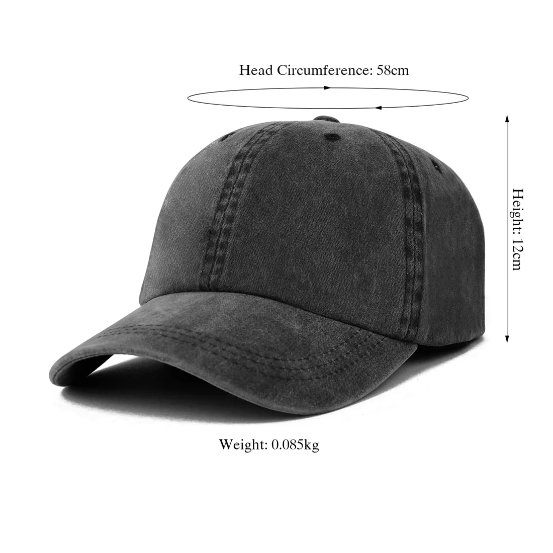 Vintage 250th Anniversary Embroidered Distressed Baseball Cap