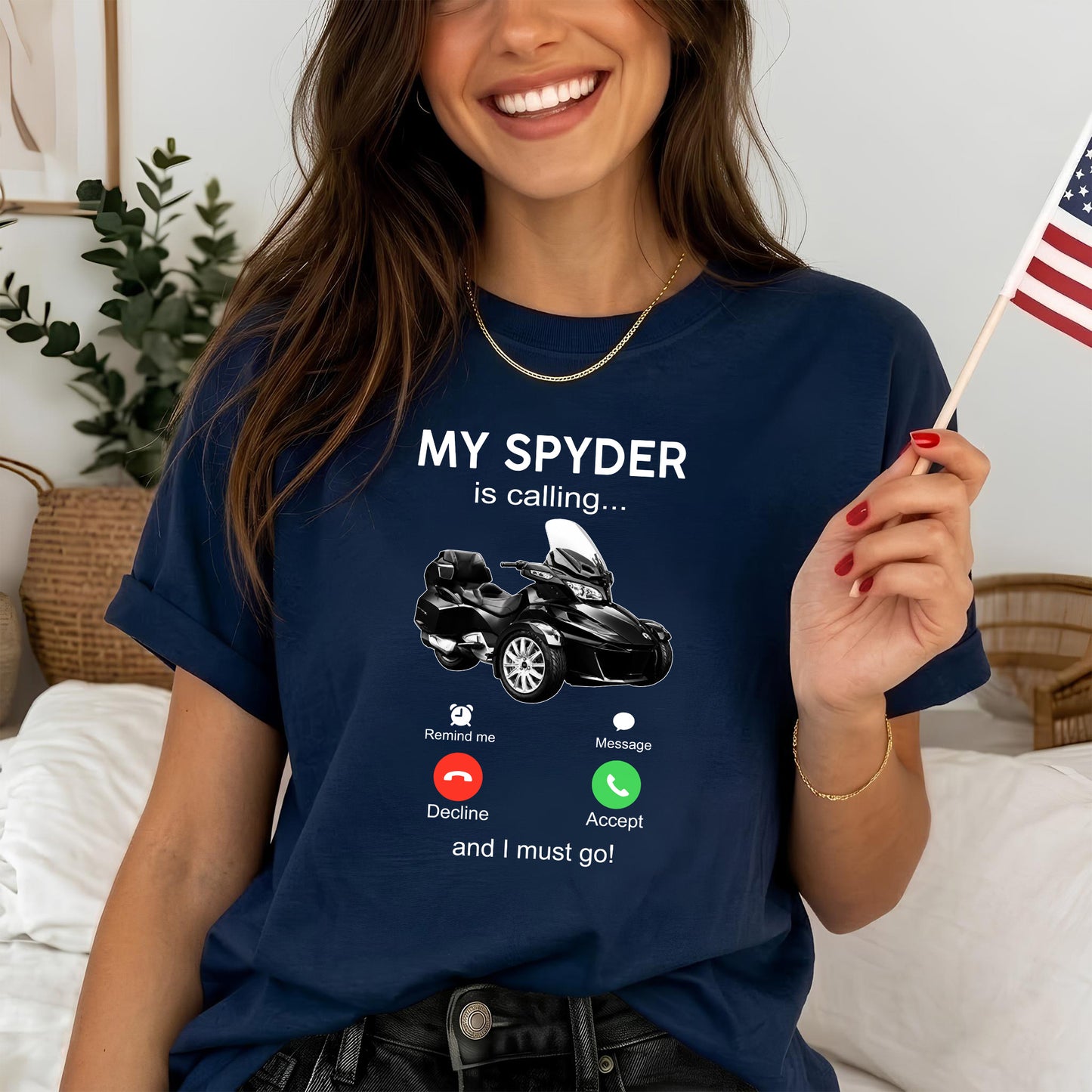 My Spyder is Calling T-shirt