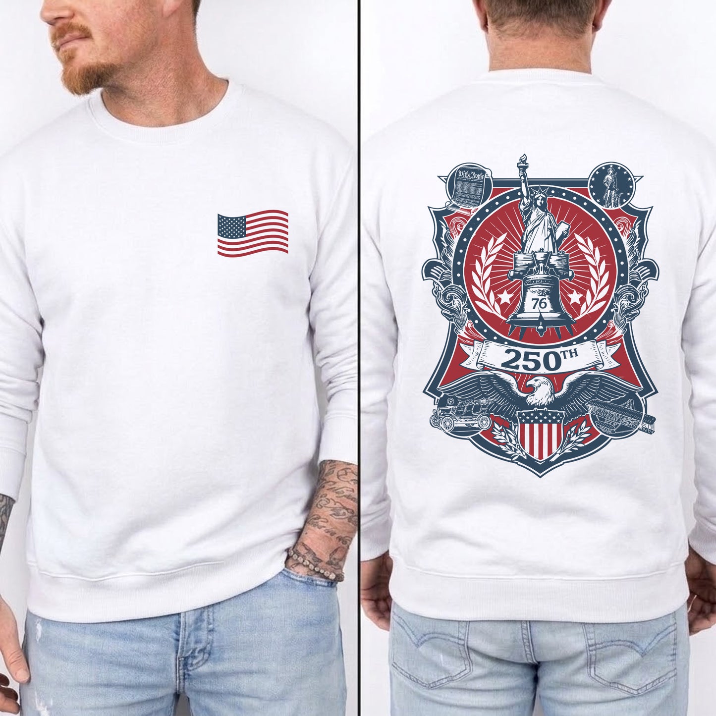 America 250th History Patriot Proud