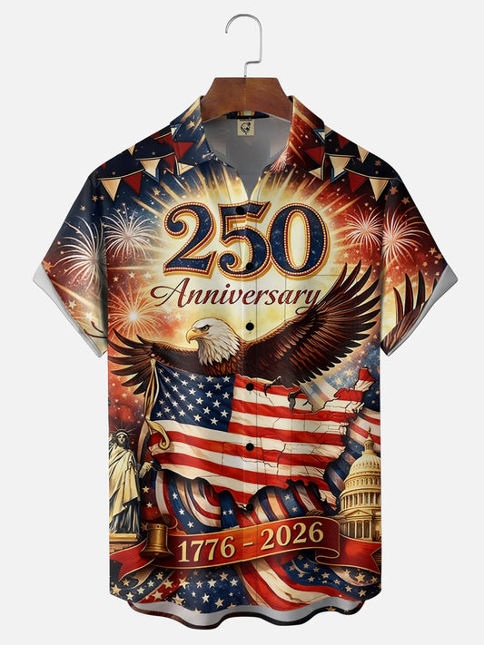 250th Anniversary Of USA Independence Day Holiday Hawaiian Shirt