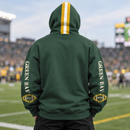 Mask Hoodie Football Fan - City Team Zip Hoodie
