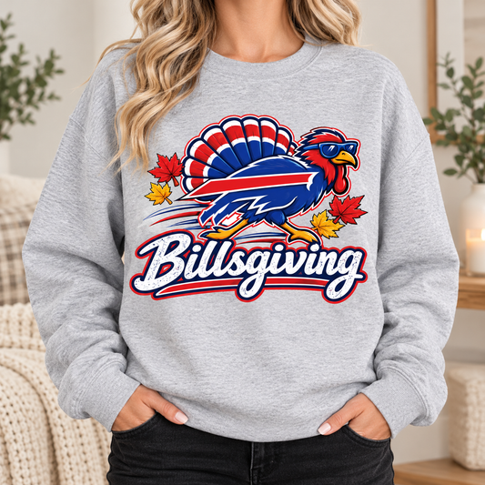 Thanksgiving Football Sweatshirt - Classic Sportswear for Football Lovers