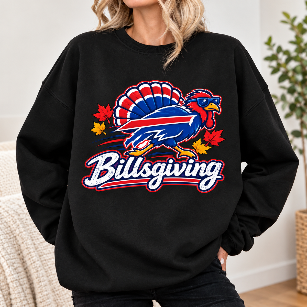 Thanksgiving Football Sweatshirt - Classic Sportswear for Football Lovers