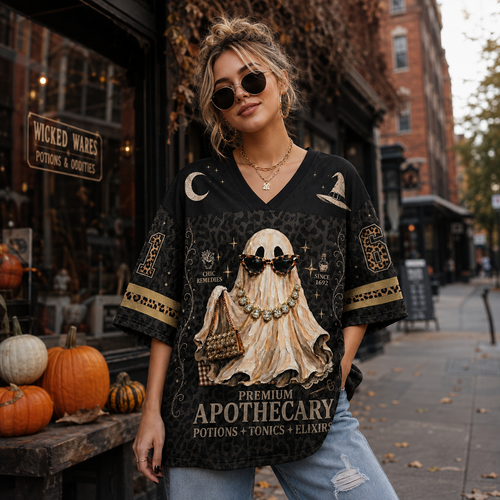 Custom Halloween Apothecary Mesh Jersey