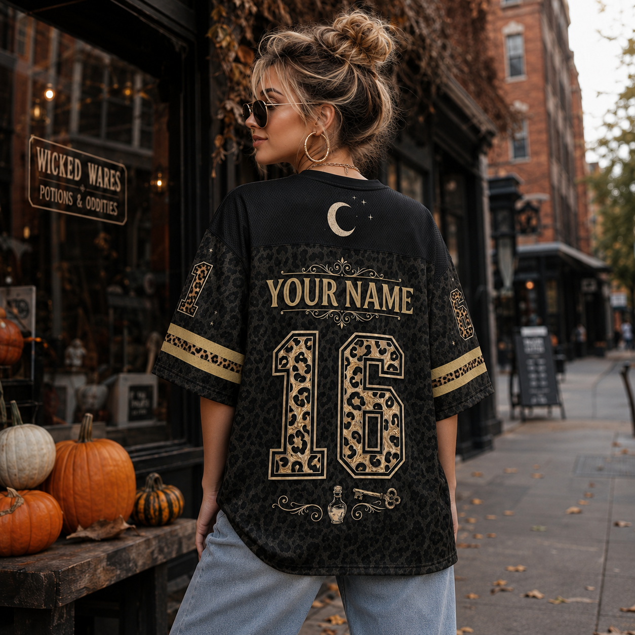 Custom Halloween Apothecary Mesh Jersey