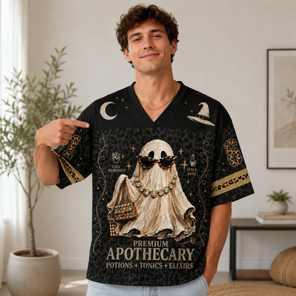 Custom Halloween Apothecary Mesh Jersey