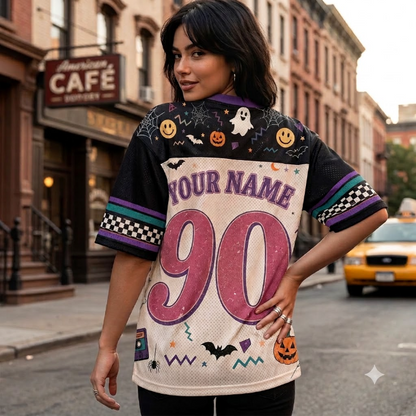 Custom Halloween Better Mesh Jersey