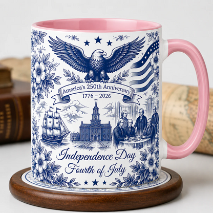 Semiquincentennial 1776-2026 Anniversary Mug Independence Day Gift