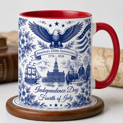 Semiquincentennial 1776-2026 Anniversary Mug Independence Day Gift
