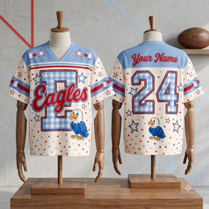 Custom Mascot Team Spirit Game Day Mesh Jersey