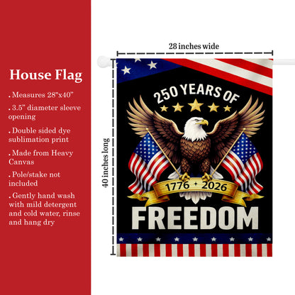American Patriotic Flag, 250 Years