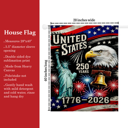 American Patriotic Flag, 250 Years