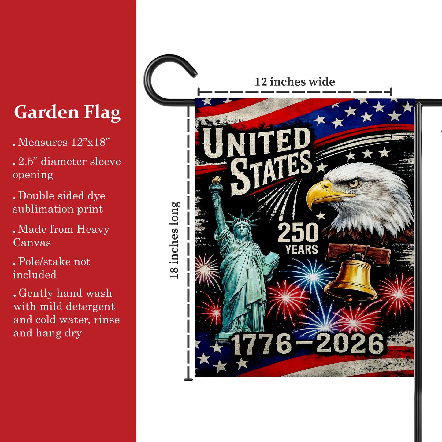 American Patriotic Flag, 250 Years