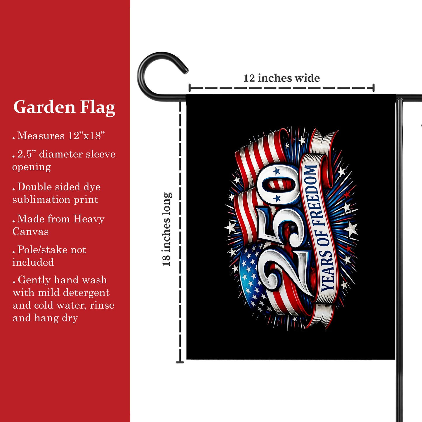 American Patriotic Flag, 250 Years