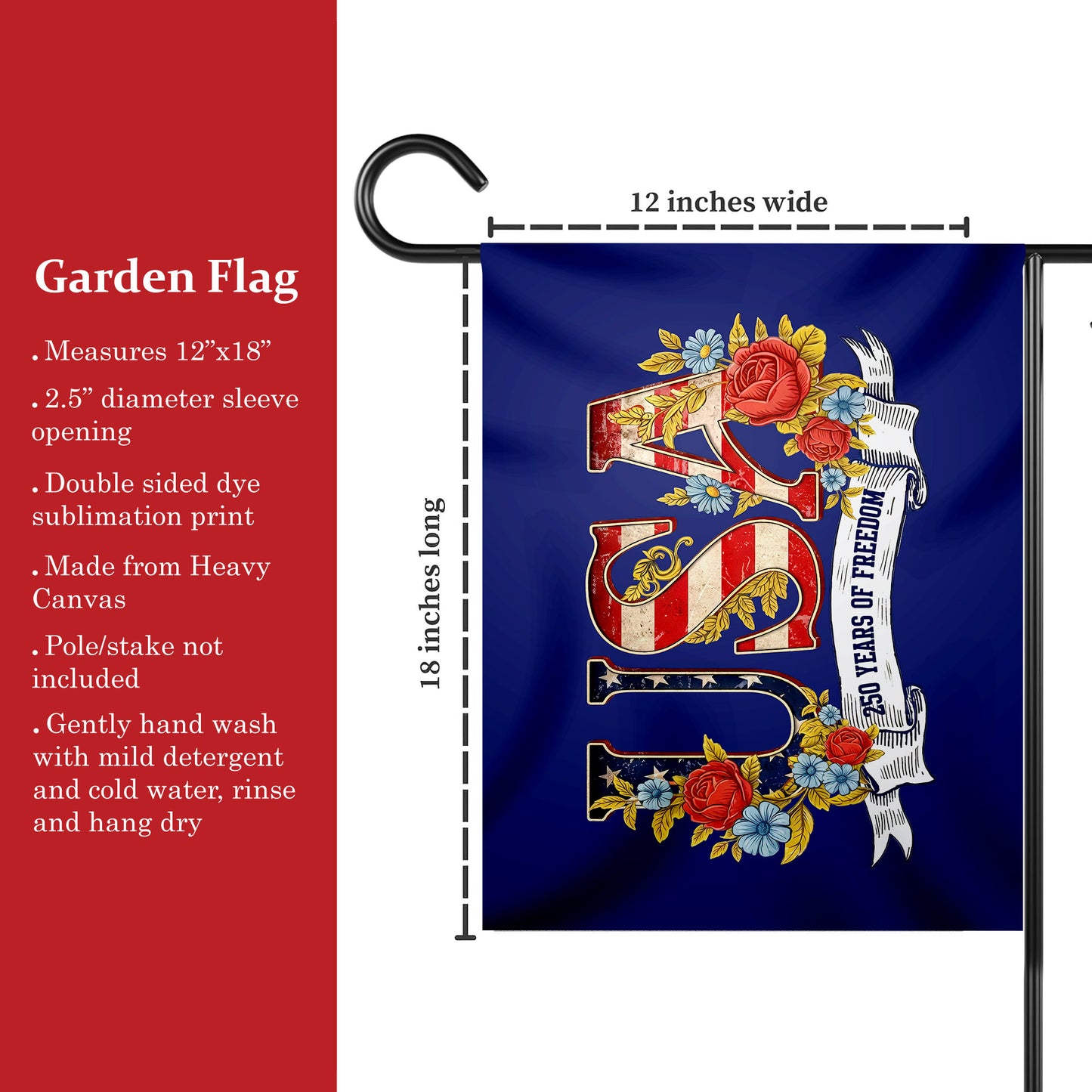 American Patriotic Flag, 250 Years