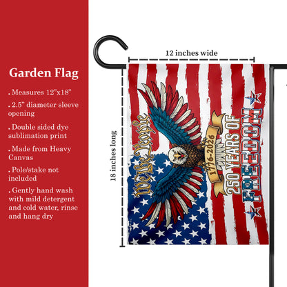American Patriotic Flag, 250 Years