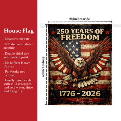 American Patriotic Flag, 250 Years