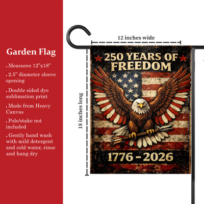 American Patriotic Flag, 250 Years