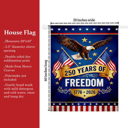 American Patriotic Flag, 250 Years