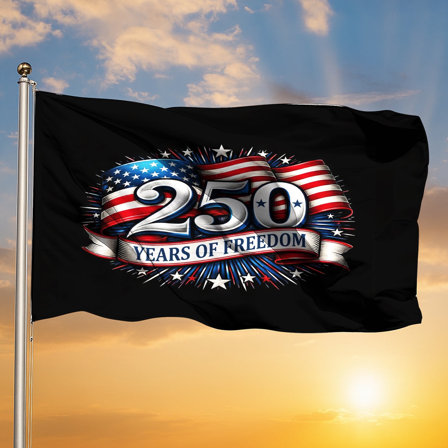 American Patriotic Flag, 250 Years
