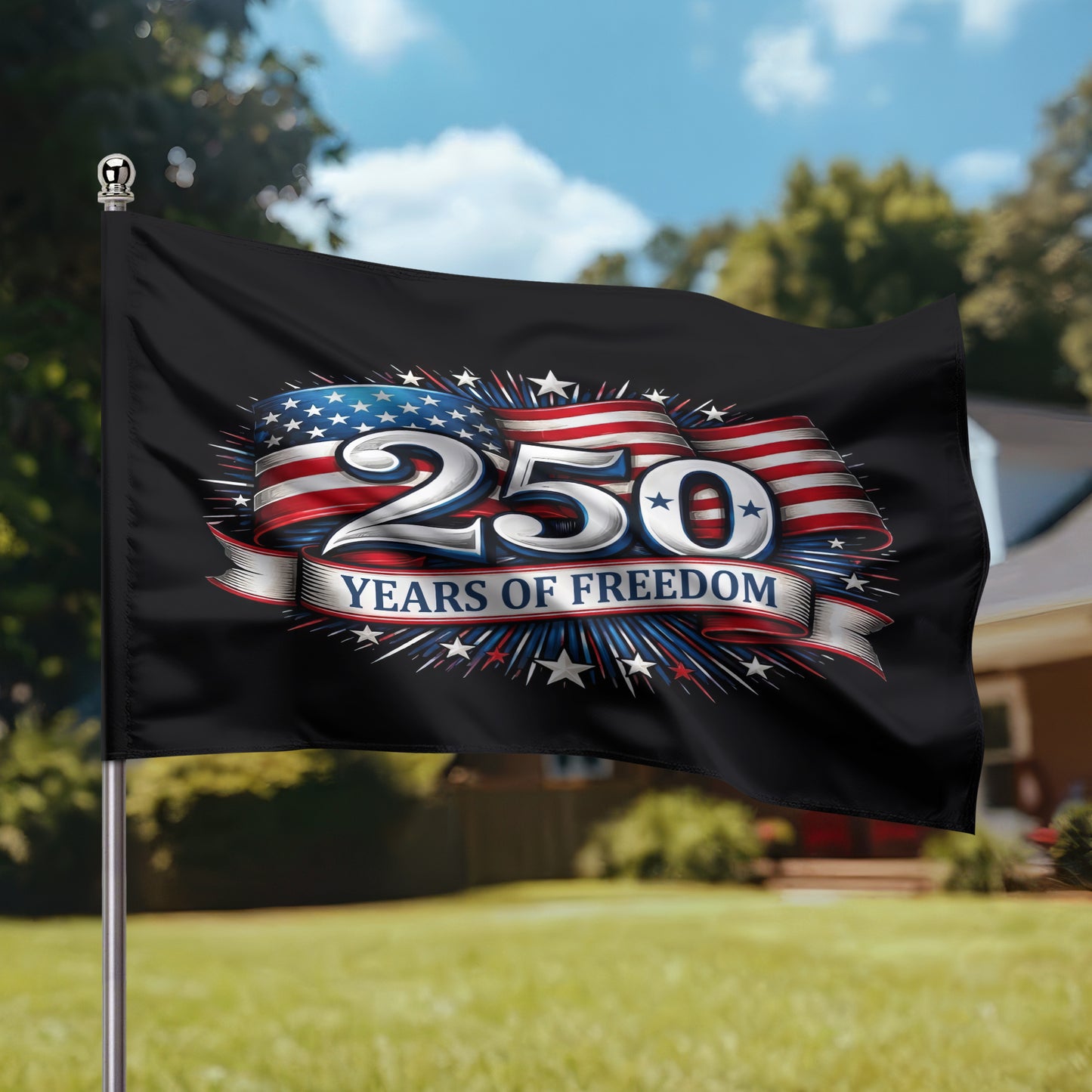 American Patriotic Flag, 250 Years