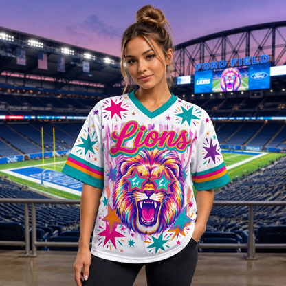 Custom Mascot Team Spirit Game Day Mesh Jersey
