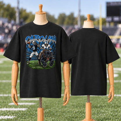 Football Graphic T Shirt - Vintage American Football Fan Shirt