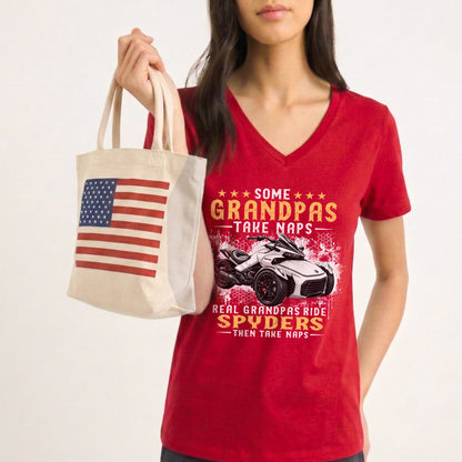 Real Grandpas Ride Spyders T-shirt