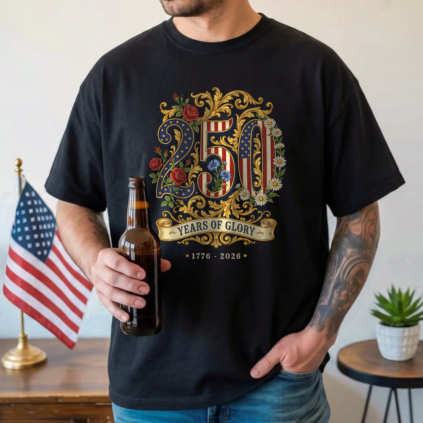 250 Years of American Floral 4th of July