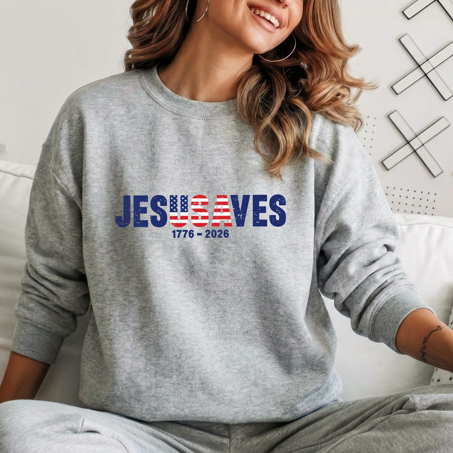 Jesus Save USA 250th Anniversary Shirt 1776–2026 – Patriotic American Unisex