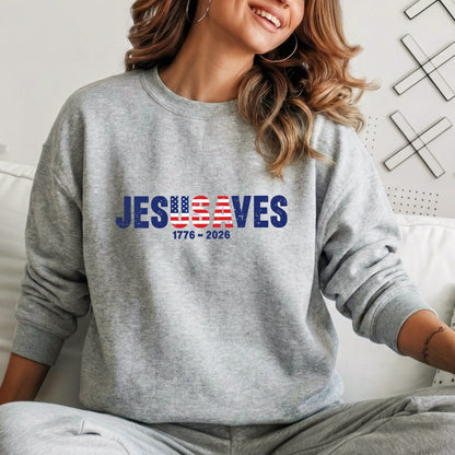 Jesus Save USA 250th Anniversary Shirt 1776–2026 – Patriotic American Unisex
