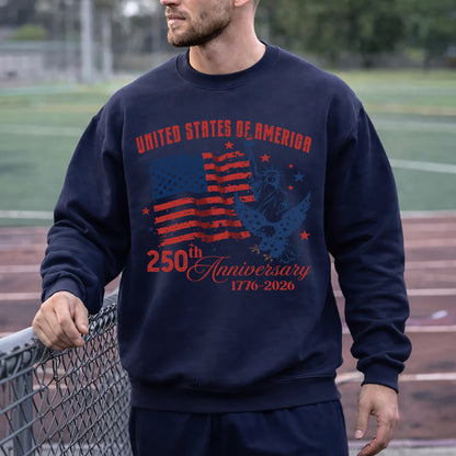 250th Anniversary Shirt Patriotic Vintage Flag 4th of July Independence
