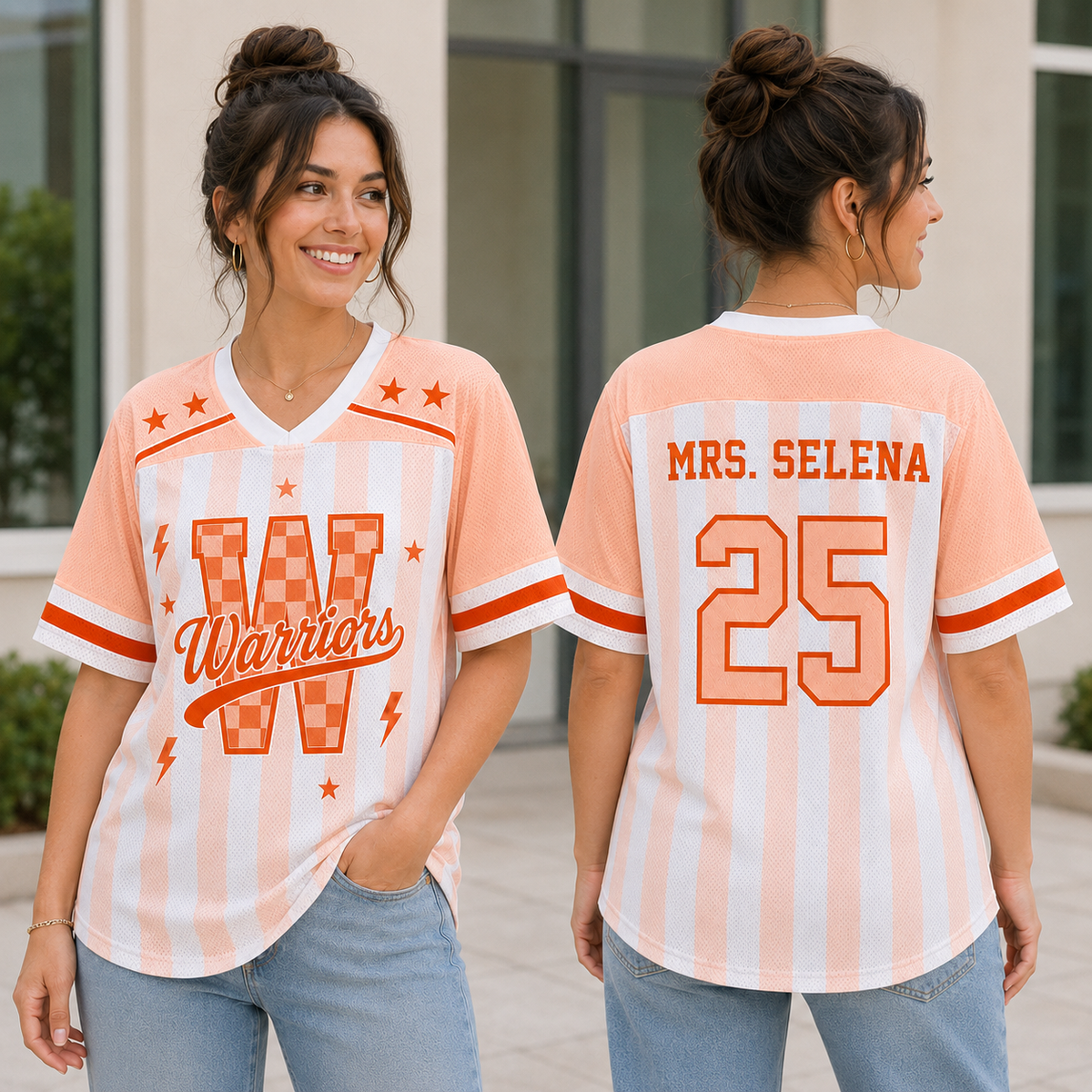 Custom Mascot  Game Day Mesh Jersey