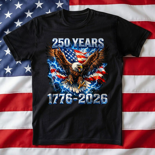 Patriotic 4th of July 1776–2026 America 250th Anniversary