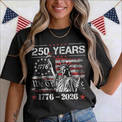 Vintage 250 Years American Flag 250th Birthday USA