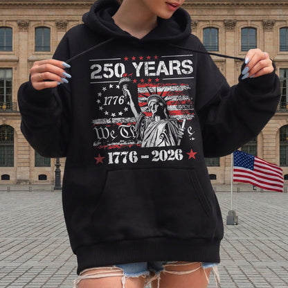 Vintage 250 Years American Flag 250th Birthday USA