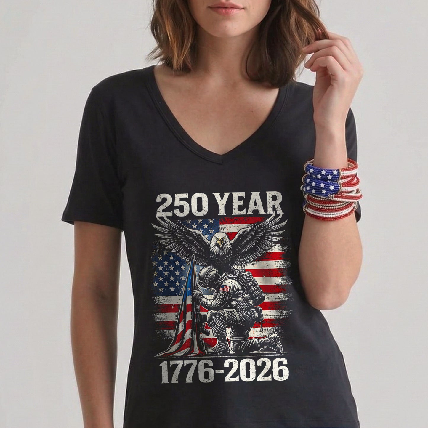 250 Years 1776 2026 250th Vintage 4th July Independence
