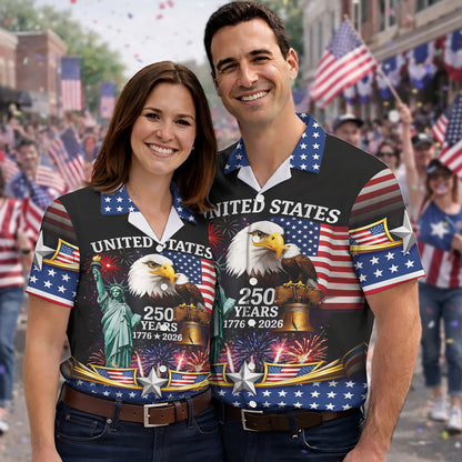 250th Anniversary Of USA Independence Day Holiday Hawaiian Shirt