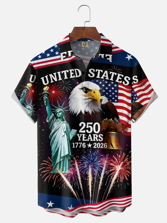 250th Anniversary Of USA Independence Day Holiday Hawaiian Shirt