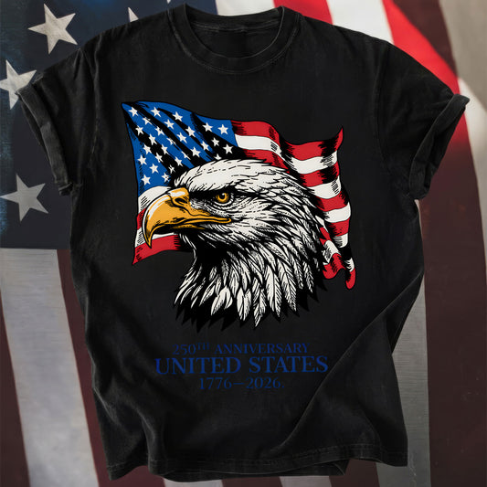 Eagle Freedom 250 Years Anniversary 4th of July