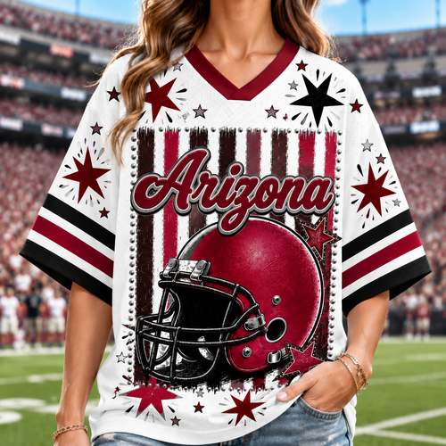 Arizona  Football Mesh Jersey Team Spirit - Game Day Sport Jersey