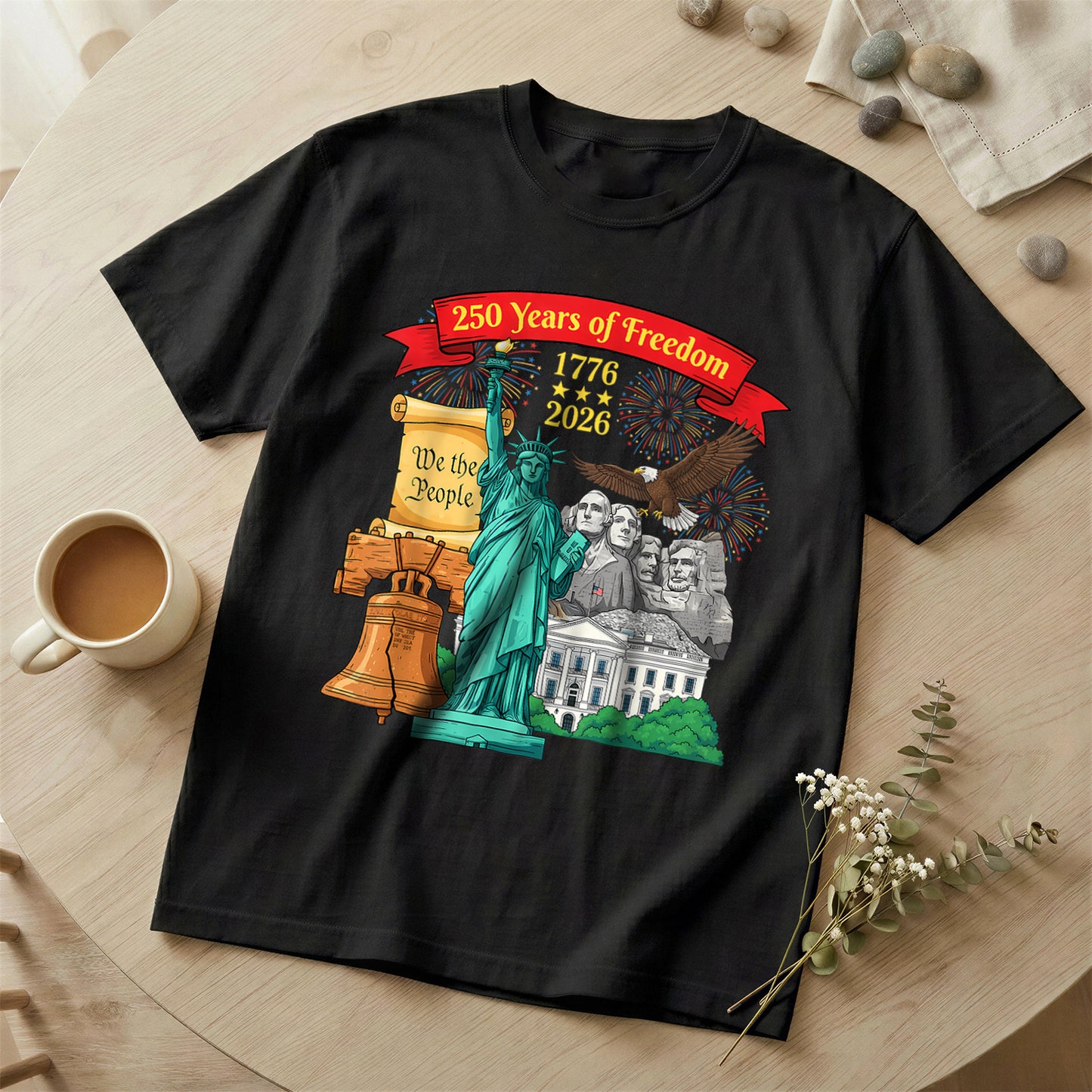 Patriotic 4th of July 1776–2026 America 250th Anniversary