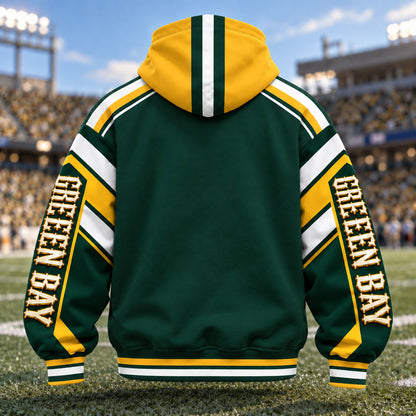 Mask Hoodie Football City Fan - Zip Hoodie All Team