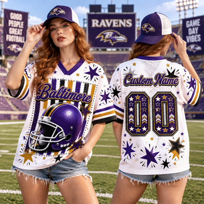 Custom  Football Jersey  - Classic Team Spirit Fan Jersey