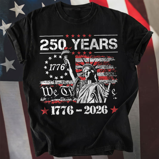 Vintage 250 Years American Flag 250th Birthday USA