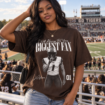 Custom Bigggest Fan Game Day Shirt