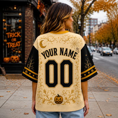 Custom Halloween  Books Mesh Jersey
