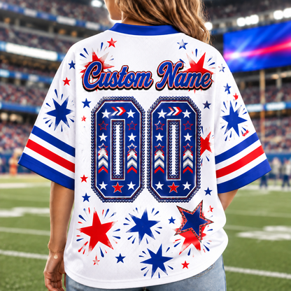 Buffalo Football Mesh Jersey Team Spirit - Game Day Sport Jersey